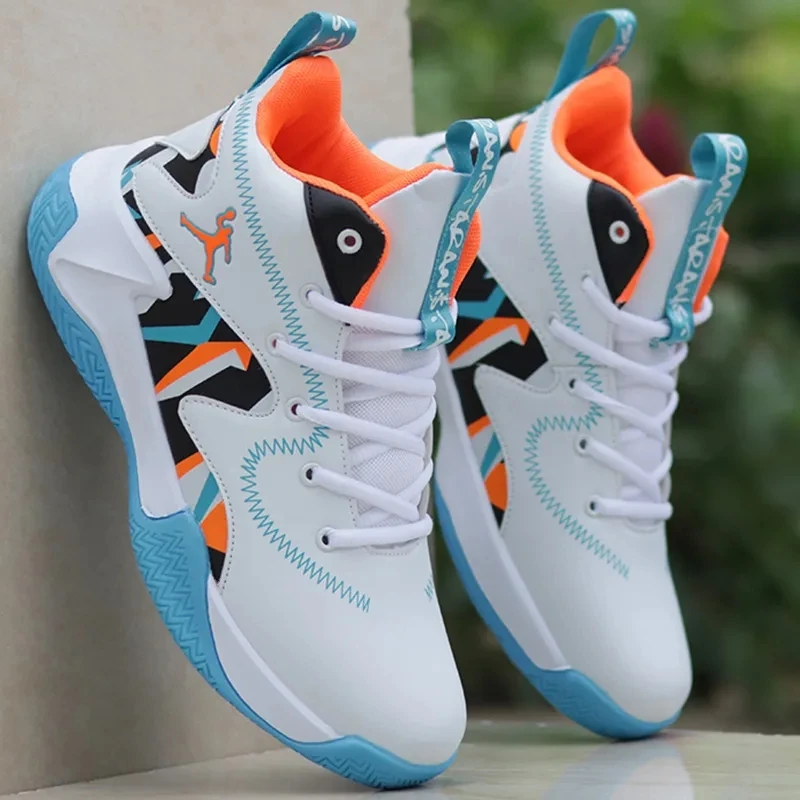 2022 Basketball Shoes for Men Cushioning Basketball Sneakers Men\'s High-top Outdoor Sport Sneakers Breathable Athletic Shoes