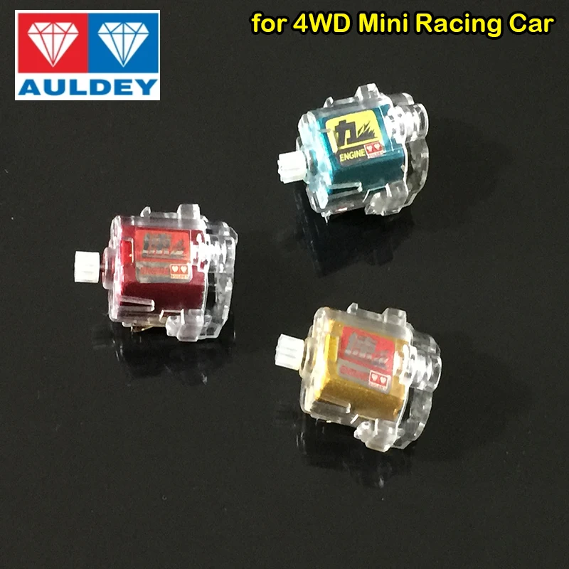 1PCS AULDEY Micro 130 High-speed Four-wheel Drive Motor Strong Magnetic Large Torque Small Four-wheel Drive Accessories Motor