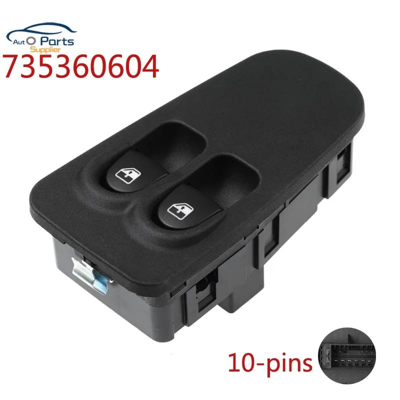 New 735360604 Power Window Control Switch Regulator Button For Fiat LANCIA Ypsilon 1.2 JTD 1.4 2003-2011