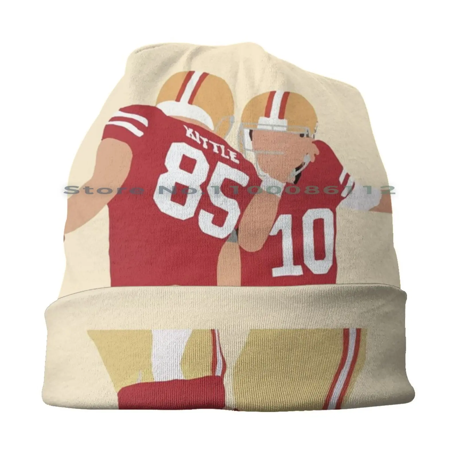 Jimmy G And George Kittle Bucket Hat Sun Cap Niners Quarterback Tight End Bang Bang Niner Gang 10 85 Sports George Kittle And