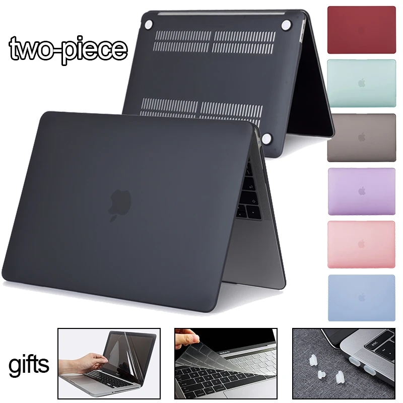 MTT Matte Crystal Case For MacBook Air 13.6 Pro 13 14 16 inch M1 M2 Case A2681 Hard Shell Keyboard Cover A2337 A2338 A2485 A2442