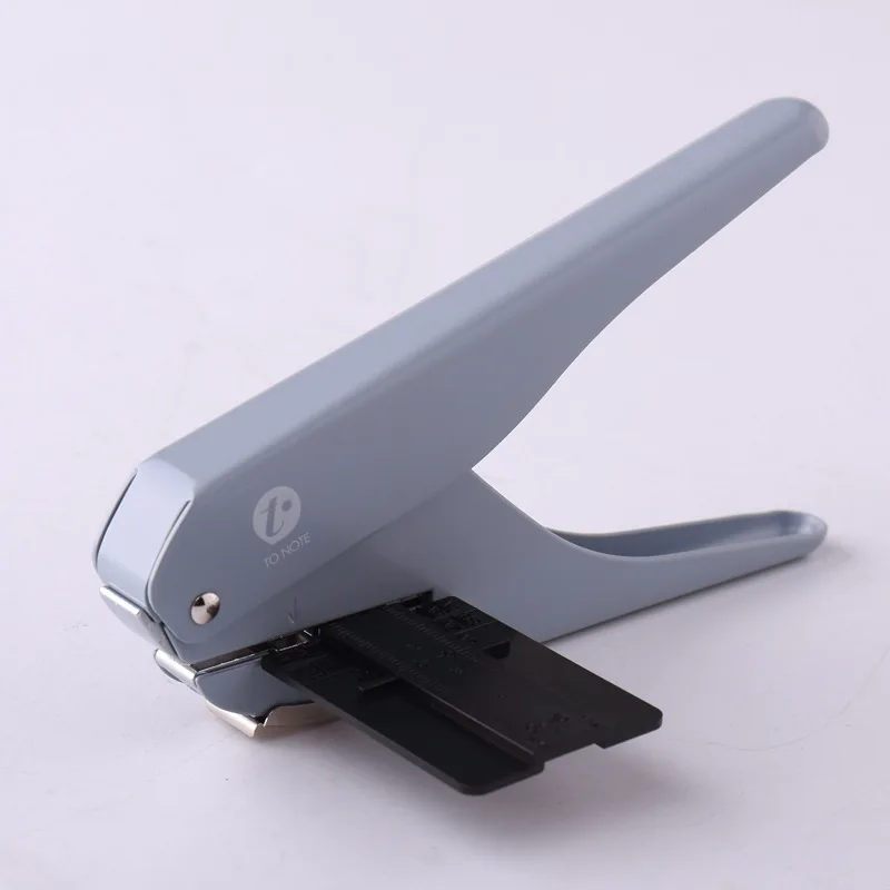 Kw-Trio Ponsmachine Papier Perforator Paddestoel Gat Punch Paddestoel Gat Notebook Puncher Scrapbooking Perforator Handleiding