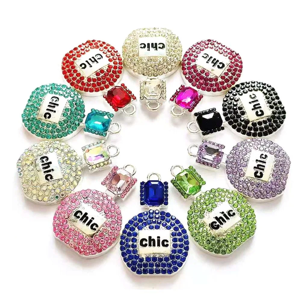 

10pcs perfume bottle charms for women DIY jewelry accessories P11