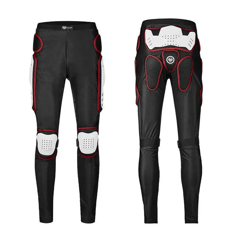 

MOTORPOOL Motorcycle Motocross Pants Long Short Armor Motorcycle Pants Ski Skating Cycling With Protective Gear Hip Protector