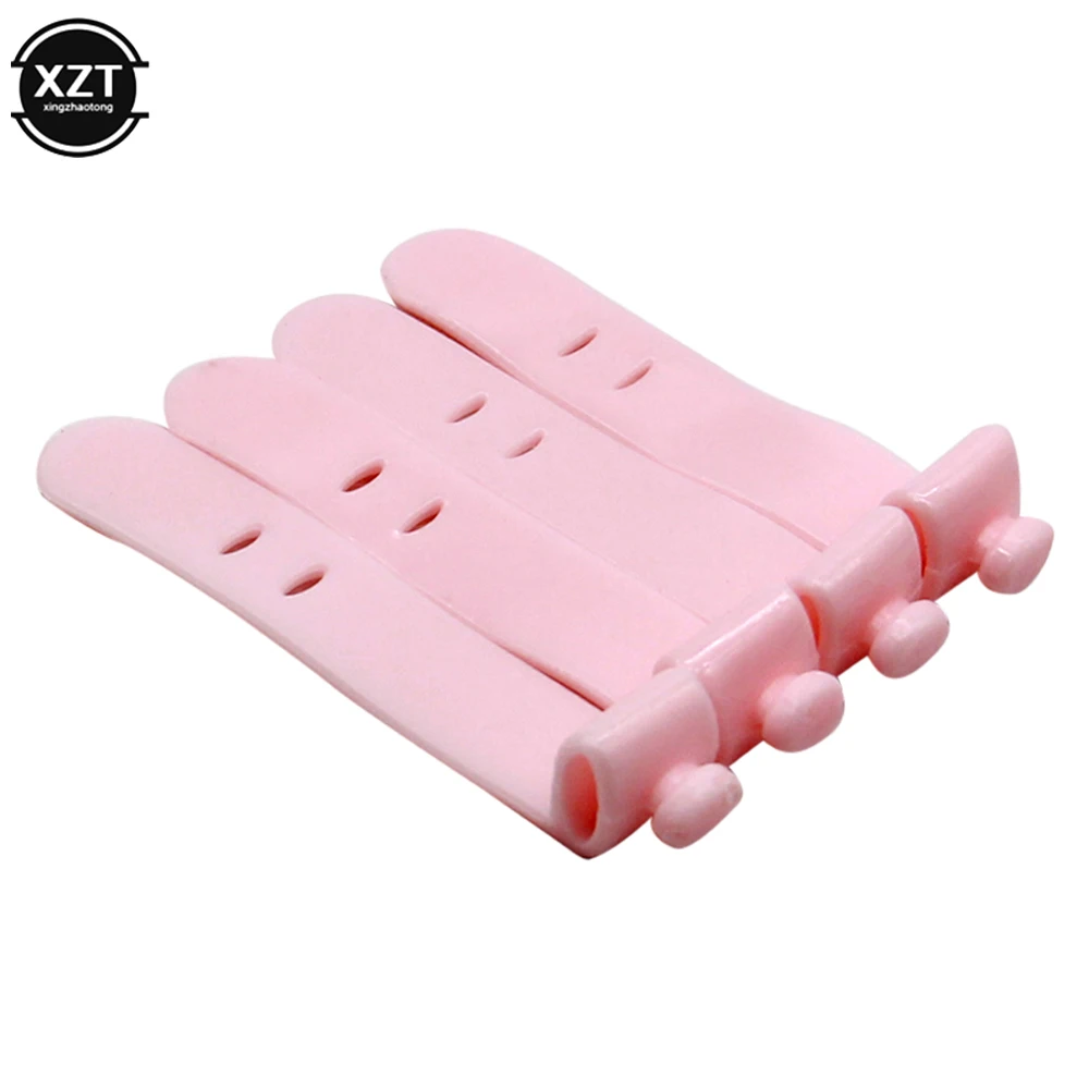 ポータブルデータケーブル収納クリップ,ポータブルオーガナイザー,イヤホンオーガナイザー,4個