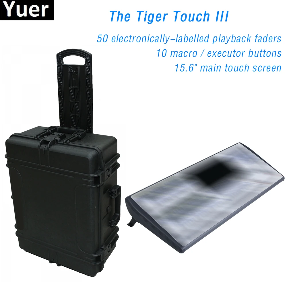 The Tiger Touch III Console Stage Effect Lighting DMX512 Controller Disco DJ Party Moving Head Light Par Light Console Equipment