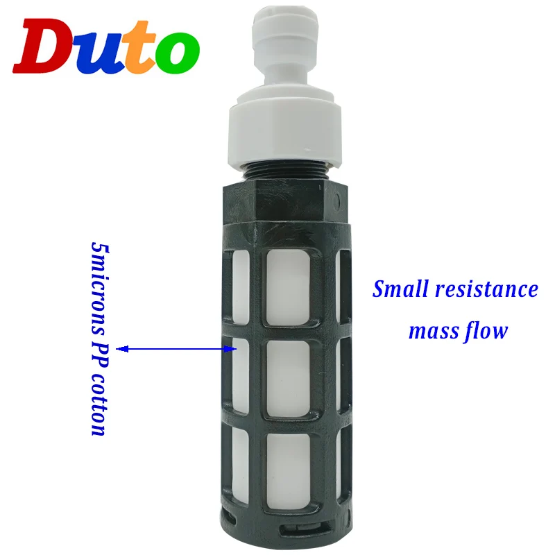 Water filter 1/4 inch for pump and water sprayer misting system with PP contton filter inside  for Misting System