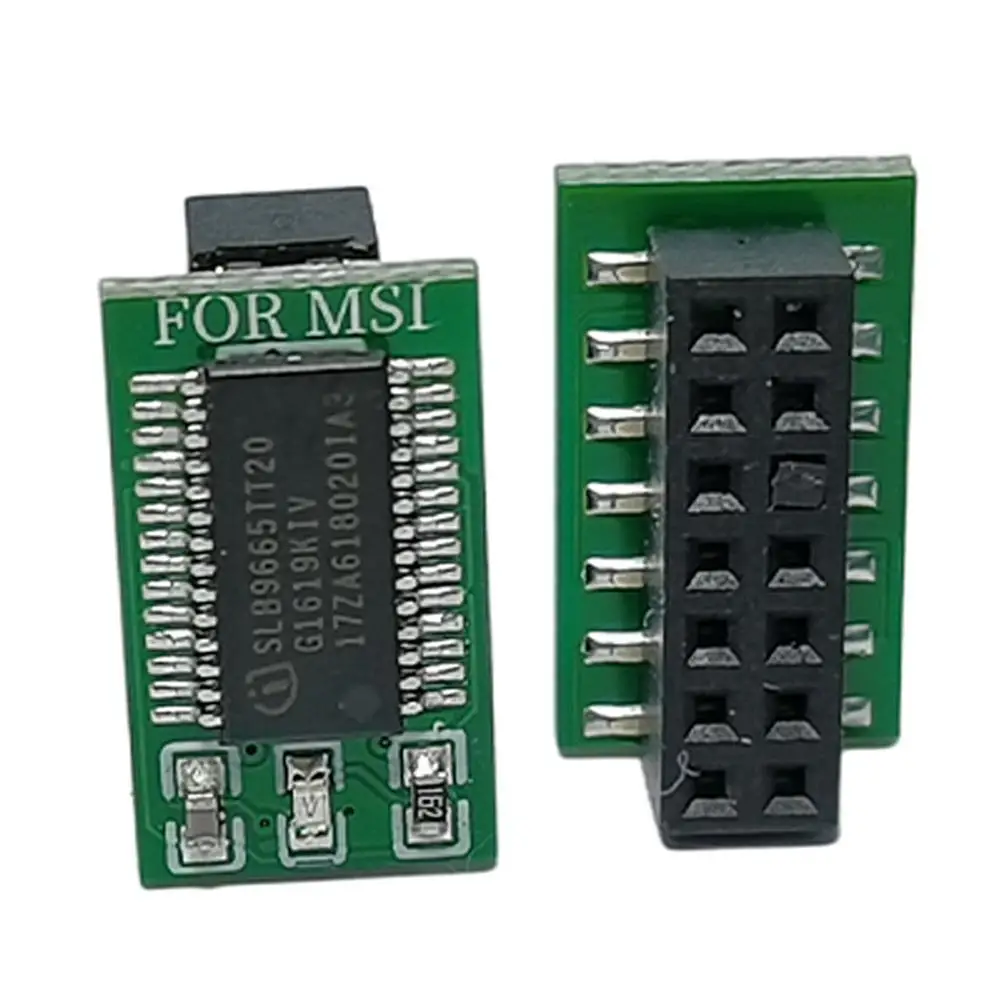 Tpm Module 12 14 18 20 Pin LPC For ASUS MSI GIGABYTE ASRock Encryption Security Module Remote Card TPM 2.0 Module Board