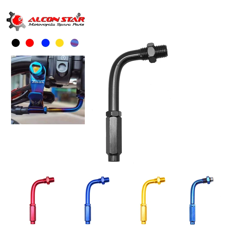 Alconstar- 90° Accelerator Throttle Cable Adjuster Screw For Motorcycle Throttle Cable MTB Bike Bicycle Autobike Moped GY6