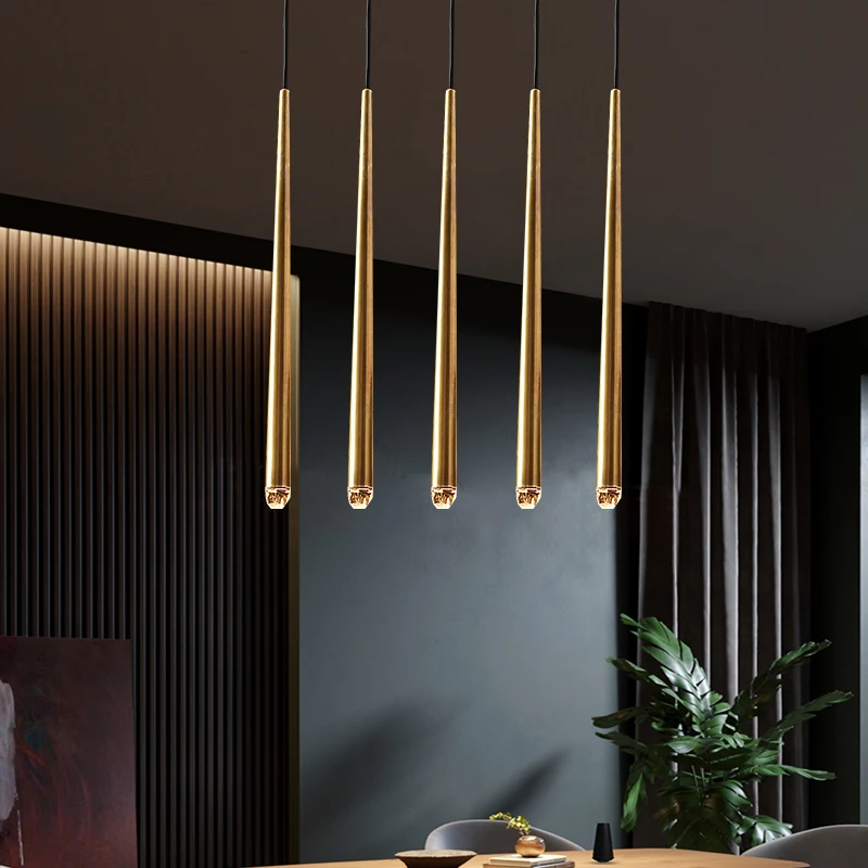 Luxo nórdico cristal LED teto lustres, dourado, preto longo lustre, escadas penduradas lâmpada, luz de teto pós-moderna, restaurante