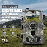 2G MMS SMS SMTP Trail Wildlife Camera 20MP 1080P Night Vision Cellular Mobile Hunting Cameras HC801M  Solar Panel Charger