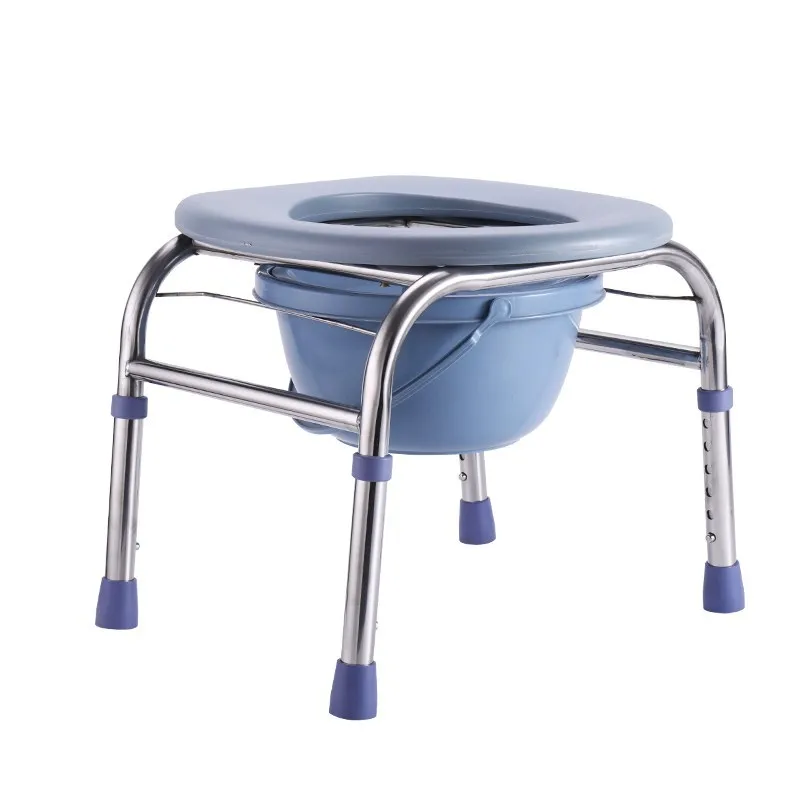 Portable Strengthened Foldable Toilet Elderly Pregnant Woman Chair Travel Camping Climbing Fishing Mate Chair Outdoor Activity