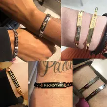 Custom Couple Bracelet Stainless Steel #3