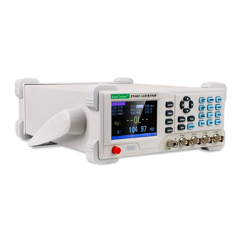 ET4401 misuratore di induttanza di impedenza di resistenza di capacità del ponte digitale da tavolo misura L CR Bridge L CR Meter