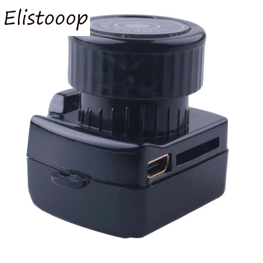 كاميرا صغيرة كاميرا 480P مايكرو DVR كاميرا Y2000 المحمولة كاميرا فيديو مسجل صوتي مع مفتاح سلسلة