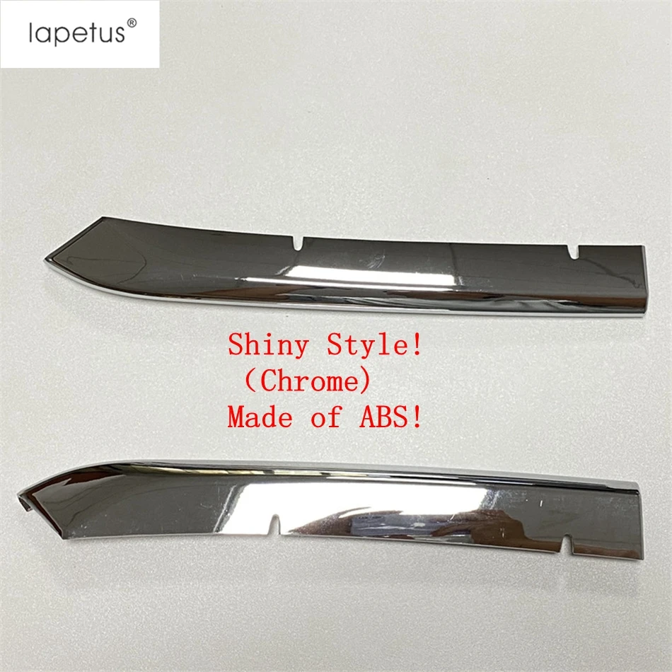 Front Head Bottom Below Grille Grill Strip Decoration Cover Trim For Mazda CX-3 CX3 2016 - 2021 Red Chrome Accessories Exterior