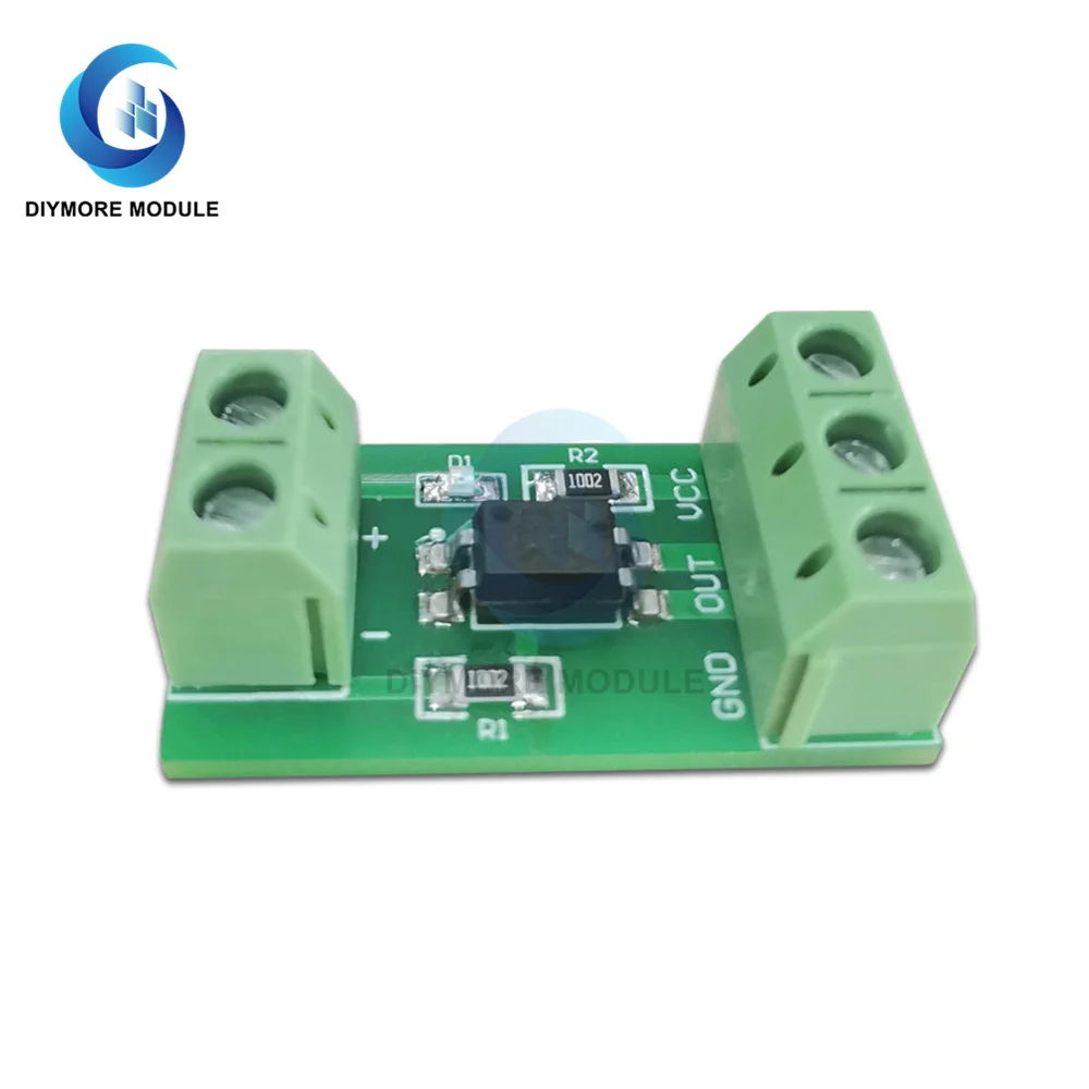 1 way optocoupler isolation module photoelectric isolator signal isolation anti-interference 3-5V/12V/24V