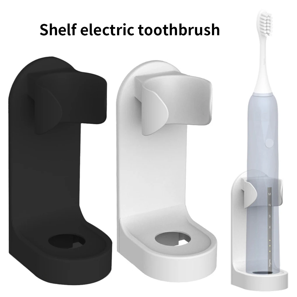 Electric Toothbrushes Stand Base Wall Mounted Brushes Holder Bracket Mount Household Bathrooms Toilets Wash Rooms