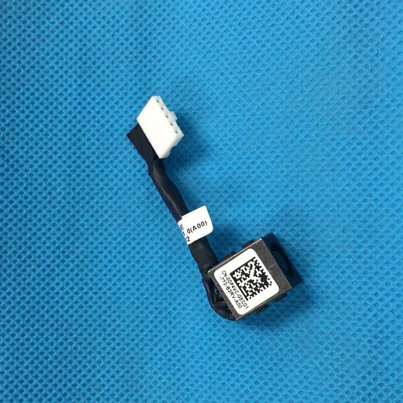 Laptop power port cable for Dell latitude 7280 E7280 7380 7390 CAZ10 0DP4VC socket view 2
