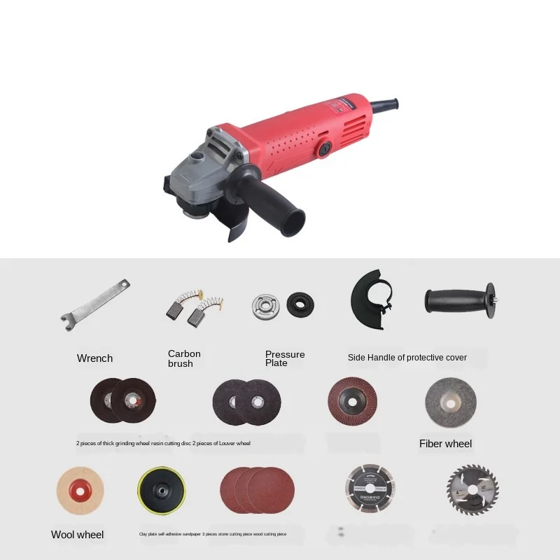 Multifunctional angle angle grinder cutting machine polishing machine hand grinder grinder power tool