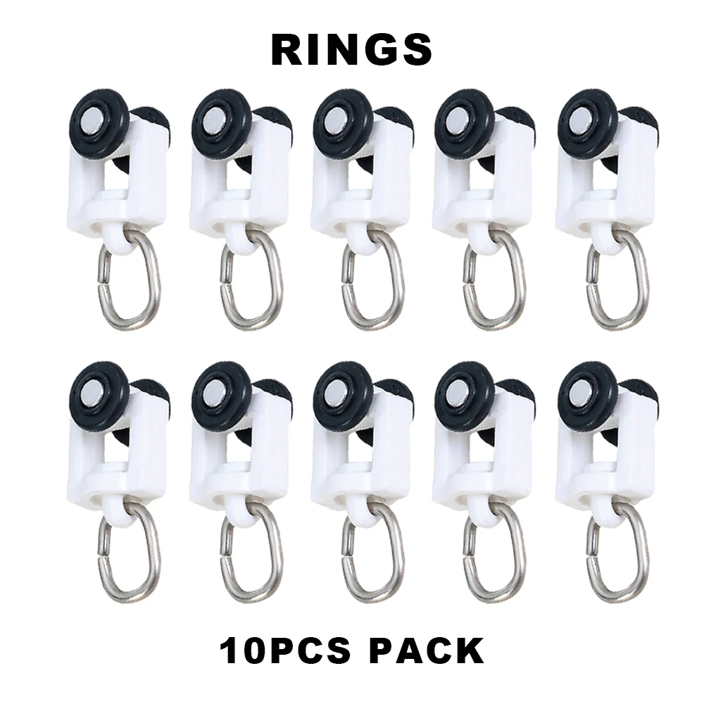 Rings For Electric Curtain Motor Kit Tuya WiFi Smart Home Life APP Voice Control Alexa Google Window Opener Curtain Accessories