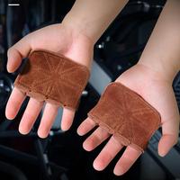 Workout Grip Pad Unisex Anti Skid Gym Gloves Hand Protective Gear Weightlifting Half-Finger Grips Gloves for Fitness Equipment