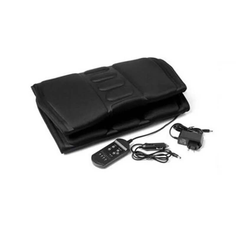 Heated Back Massage Seat Topper Car Home Office Seat Massager Heat Vibrate Cushion Back Neck Massage Massage Relaxation