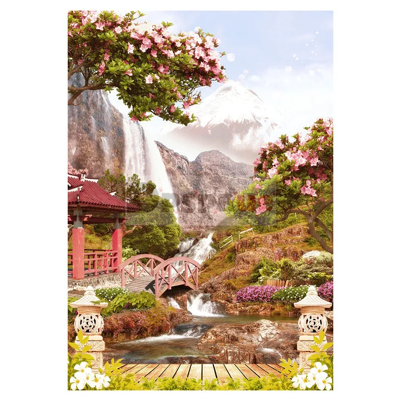 

Dpsprue 5D DIY Full Square Drill Diamond Painting Scenery Flower Daimond Mosaic Diamant Embroidery Home Room Decoration FS18