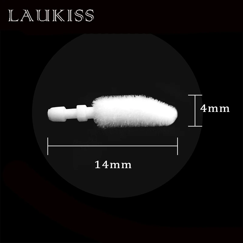 1000/2000pcs Lip Brush Applicator Head Replacement Makeup Brush Head Cosmetic Lip Gloss Tool Cotton Head for Lipstick