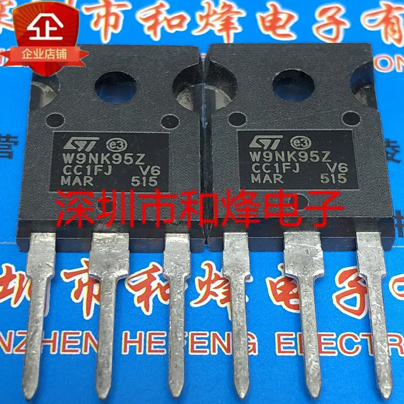 

10PCS W9NK95Z STW9NK95Z TO-247 950V 7A