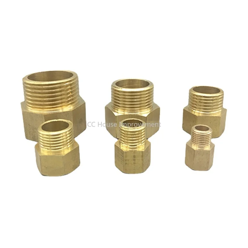 

Copper Male to Female Threaded Brass Coupler Adapter Brass Pipe Fitting