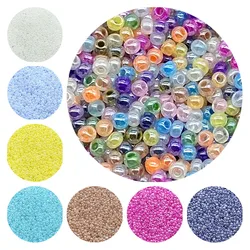 1000pcs 2mm Charm Imitation Jade Czech Glass Seed Beads DIY Bracelet Necklace  Jewelry Making  Earring  #F192