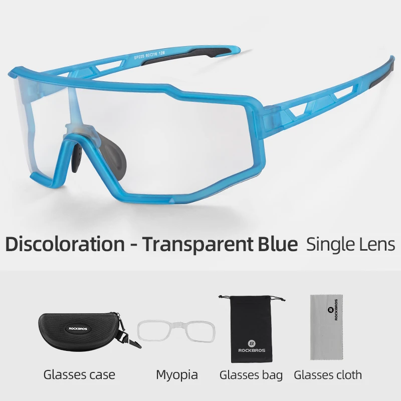 ROCKBROS Radfahren Photochromen Gläser Fahrrad Brillen Sport Männer Sonnenbrille der MTB Road Radfahren Brillen Schutz Brille 5