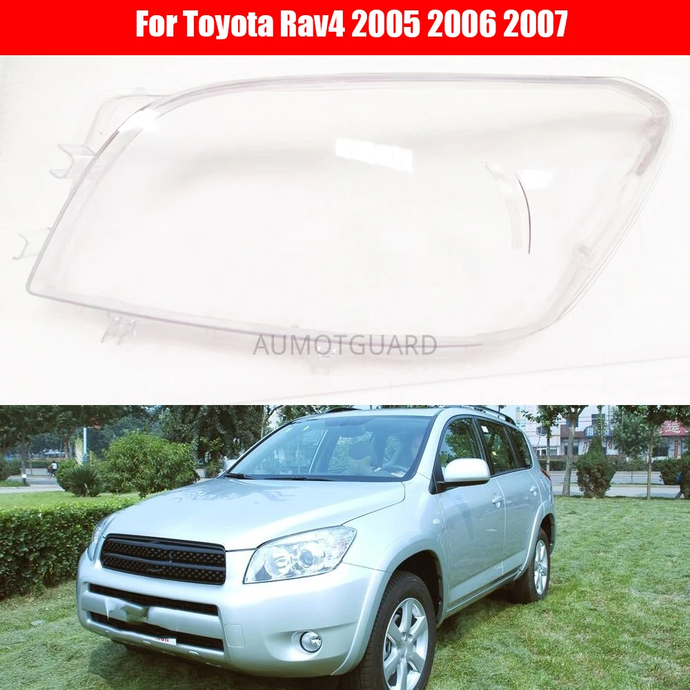 

Car Headlight Lens For Toyota Rav4 2005 2006 2007 Car Headlamp Lens Replacement Auto Shell Cover