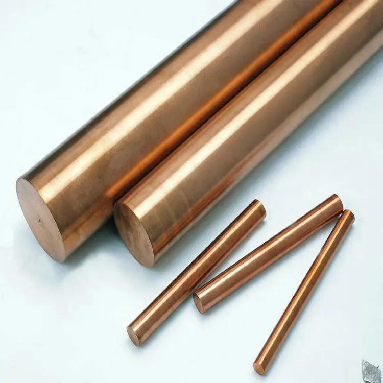 C17200 Beryllium Bronze Rod Solid Round Rod High-strength Wear-resistant Conductive Electrolytic Electrode Rod 1 2 3 4 5 6mm