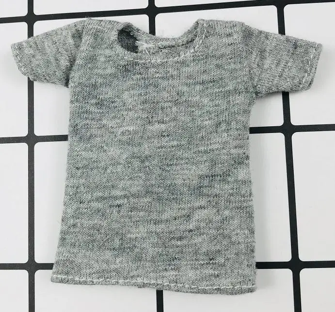 1PCS Blyth Kleidung Weiß/Rosa/Rot/Grau/Schwarz Kurzes klassisches T-Shirt für Momoko, Obistu, Licca, FR 1/6 Puppe – Detail 8
