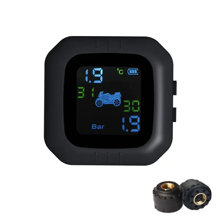 

TPMS wireless high-precision tire pressure alarm Motorcycle tire pressure detection monitor locomotive tire pressure detector