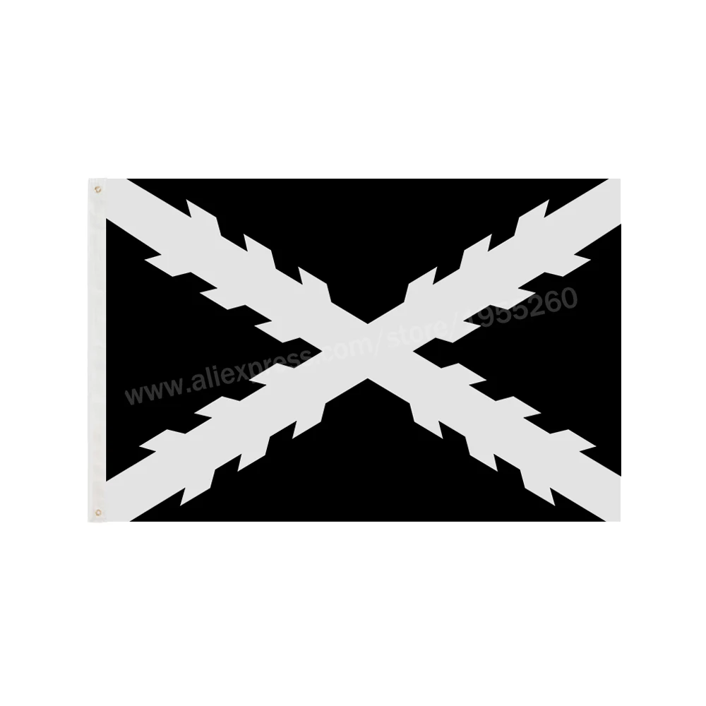 الاسبانية الإمبراطورية الصليب من بورجوندي العلم ثلاثة ألوان 3x5 قدم البوليستر راية تحلق 90x150 سنتيمتر مخصص العلم في الهواء الطلق أعلام لافتات