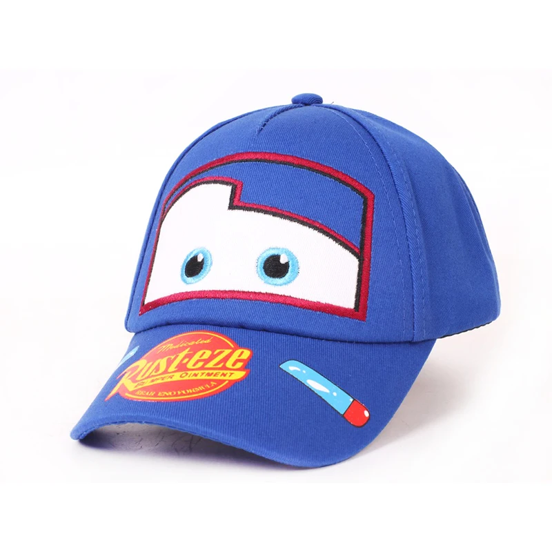 Primavera otoño bebé niño niña gorra de béisbol niños lindo sombrero dibujos animados Pixar coches relámpago McQueen 95 niños Popular Hip Hop Snapback