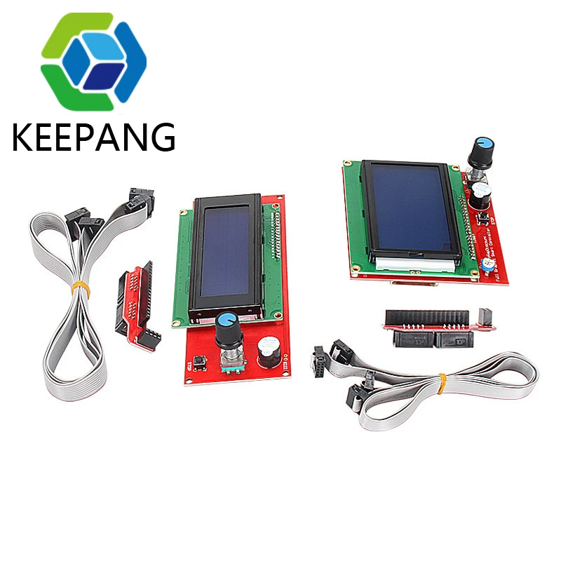 RAMPEN 1,4 LCD 12864 LCD bedienfeld Reprap 2004 LCD Control board Smart Adapter Controller Reprap Rampen 1,4 Mega2560 bord