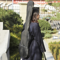 Bass Guitar Bag Stringed Instrument Accessories Oxford Cloth Waterproof Backpack Double Shoulder Straps Padded Soft Case