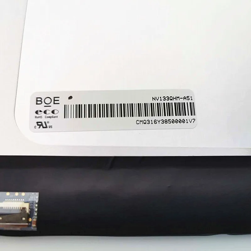 交換用lcdパネル,13.3インチ,2k,2560x1440,NV133QHM-A51 led,mobilestudio pro 13用