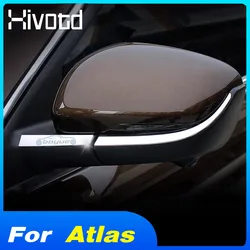 Hivotd For Geely Atlas Emgrand NL-3 Proton X70 Car Rear view mirror rubbing strip external Protective trim Accessories 2018 2019