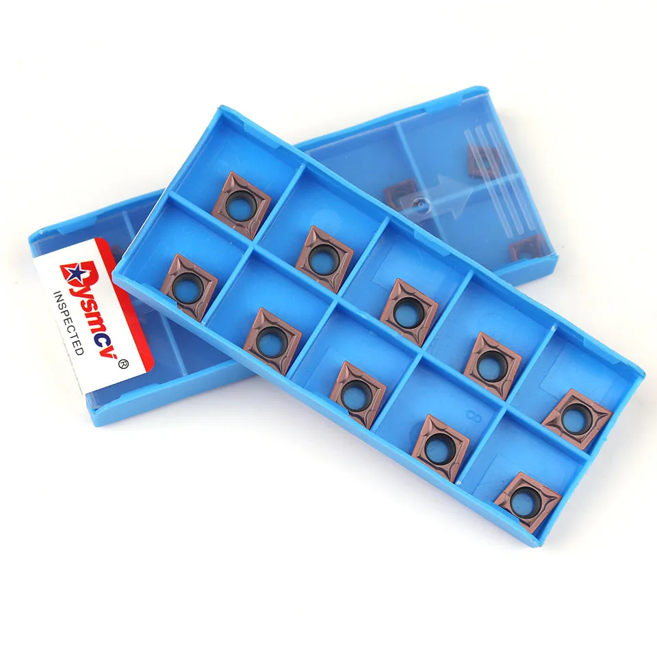 CCMT060204 CCMT09T304 CCMT120404 DY9008 CCMT060208 DY9008 Carbide Lắp Biến Dụng Cụ Inox Tiện Bằng Máy CNC Cắt