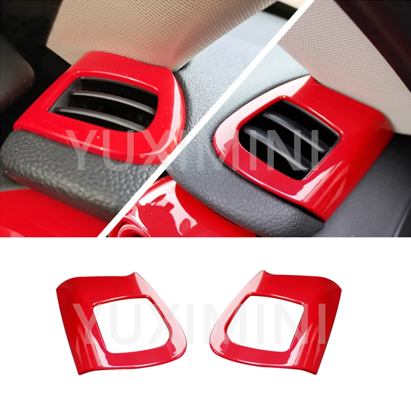 Car Interior Styling ABS Plastic Red Suit Modification Parts For BMW MINI ONE Cooper JCW F54 F55 F56 F57 F60 Countryman CLUBMAN