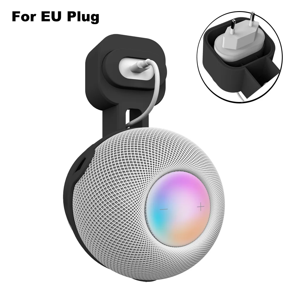 Wandmontage standaardhanger voor HomePod Mini Smart Speaker Outlet Holder Ruimtebesparende beugel Wandplank voor Homepod Mini Stand
