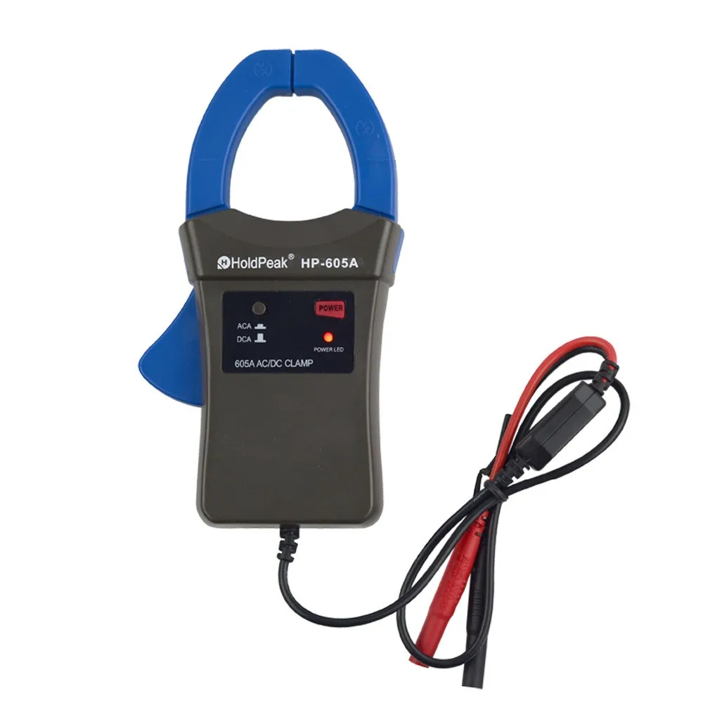 Imagem -02 - Holdpeak-tester Multímetro Digital Inteligente True Rms Sonda Autoranging Ncv Mais Hp605a Adaptador de Grampo 600a ac Corrente dc Hp770hc