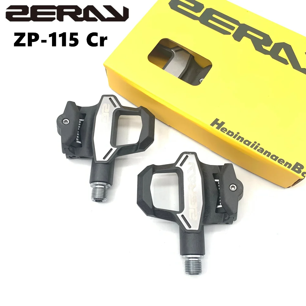 ZERAY Road Bike Pedal Suitable For Keo System Professional Bicycle Pedals Needle Bearings Double Ball Bearing Bicycle Pedals