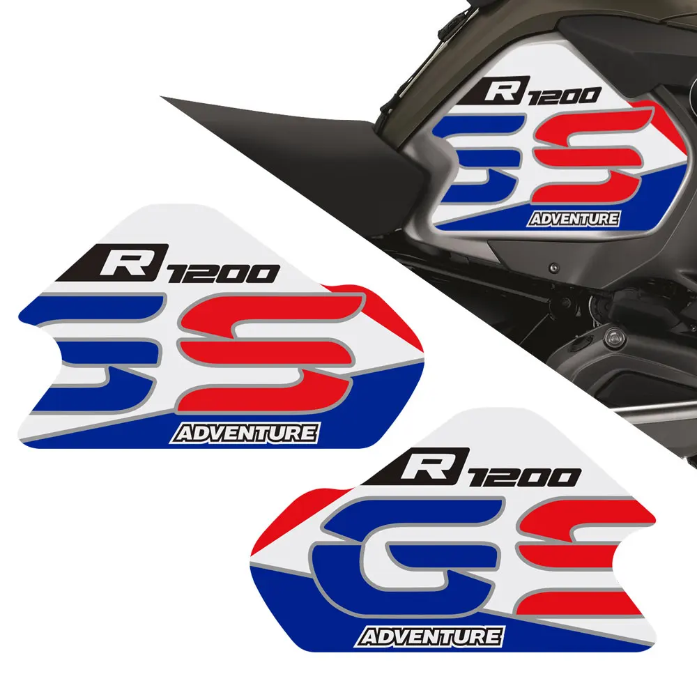 Motorcycle Stickers For BMW R1200GS R 1200 GS ADV Adventure Front Beak Fairing Extension Wheel Extender 2014 2015 2017 2016