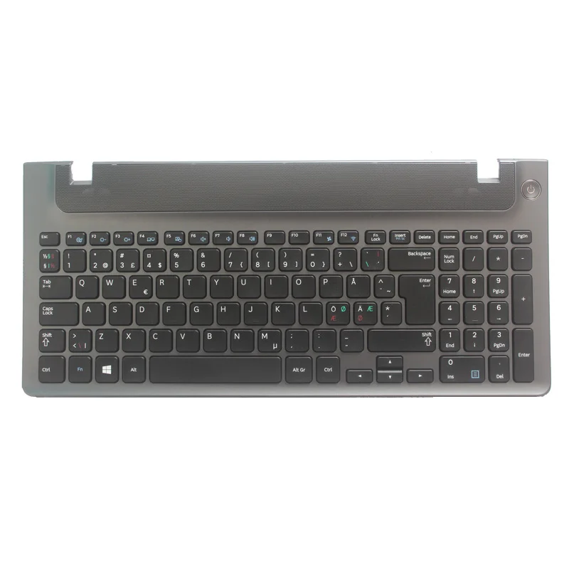 New  NE laptop keyboard for Samsung 355V5C 350V5C 355 V5X Nordic keyboard layout with frame